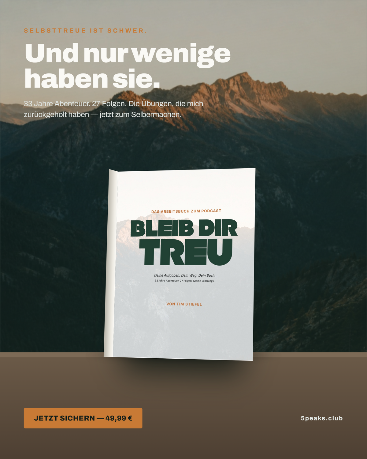BLEIB DIR TREU | Das Arbeitsbuch zum Podcast